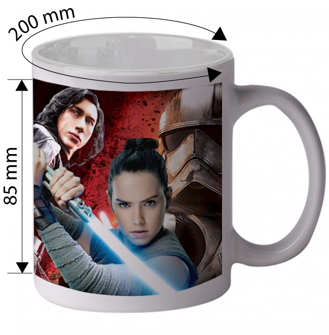 Размеры чашки