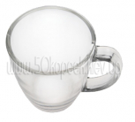 Печать на стеклянной чашке Тюльпан 