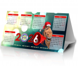 Календар-будиночок без перекидних листів