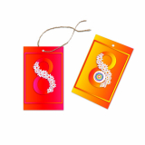 Открытки под веревочку 50х90 мм