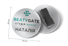 Круглі бейджі d60 мм